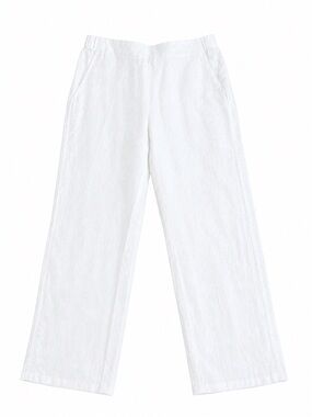 J. Jill Love linen Wide-Leg Cropped Pants NWT